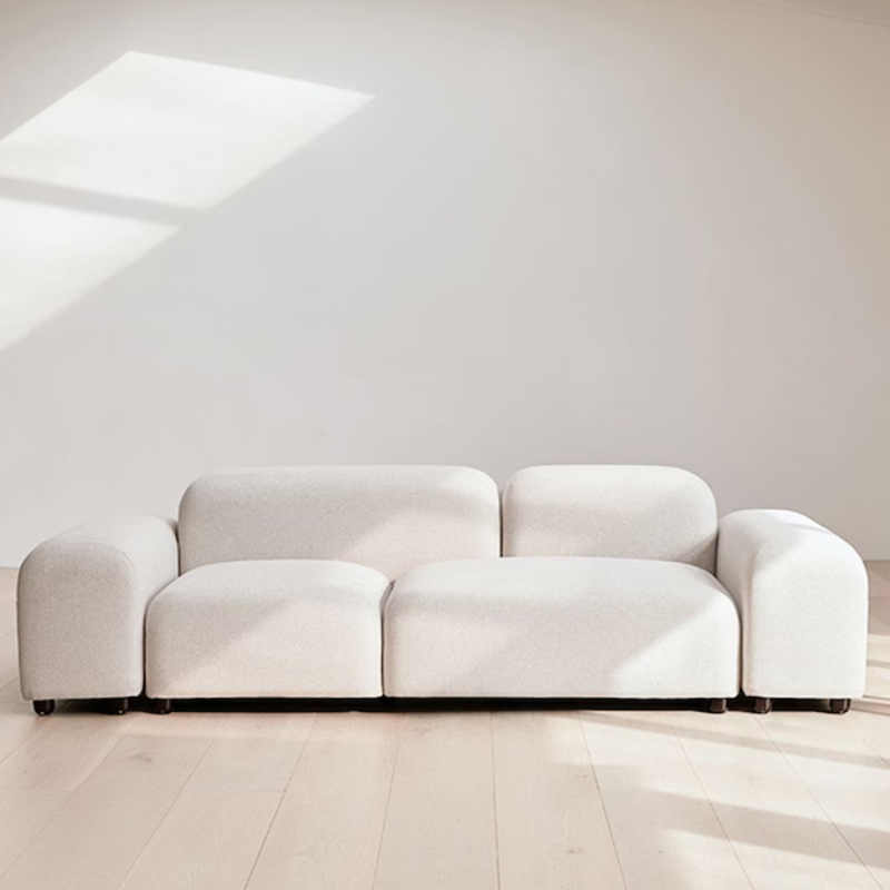 Modern Living Room Cream Sofa