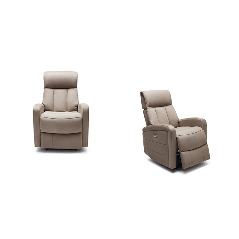 Single Seater Leather Recliner Sofa