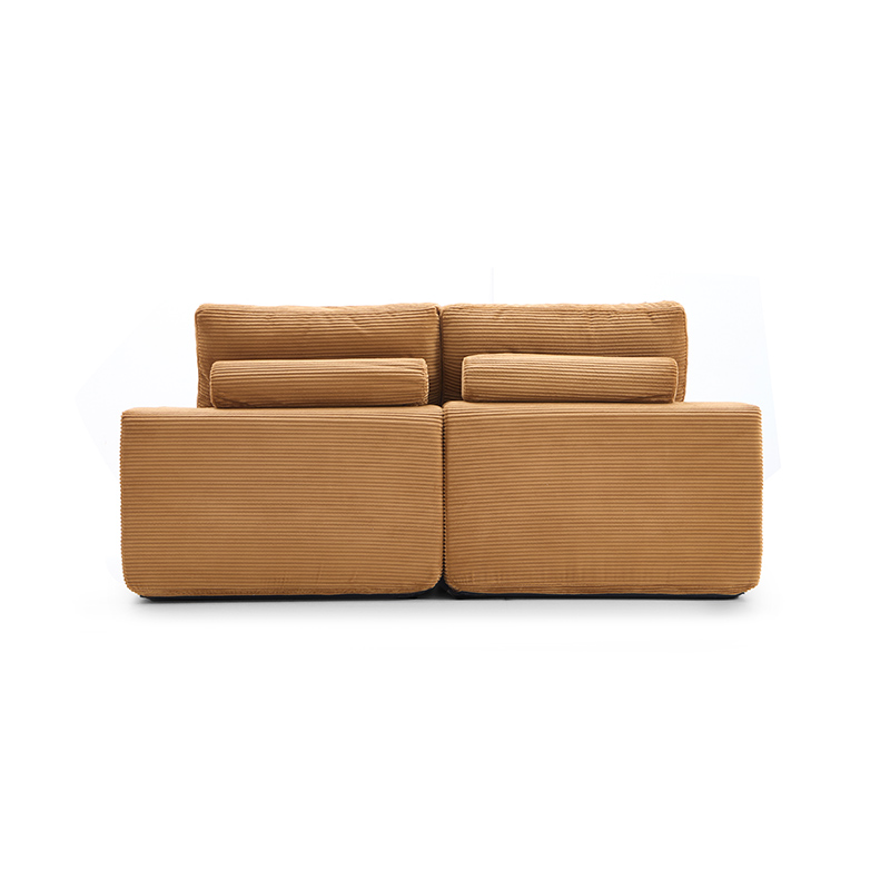 2 Seater Camel Modular Sofa