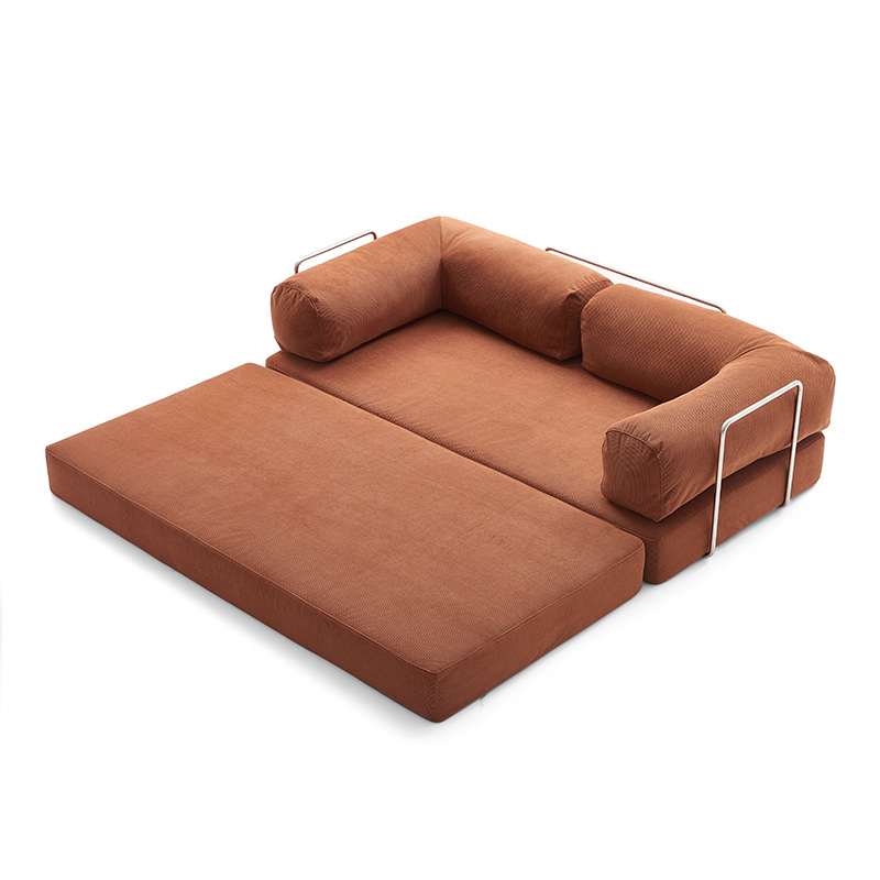 Foldable Mattress Couch for Small Spaces