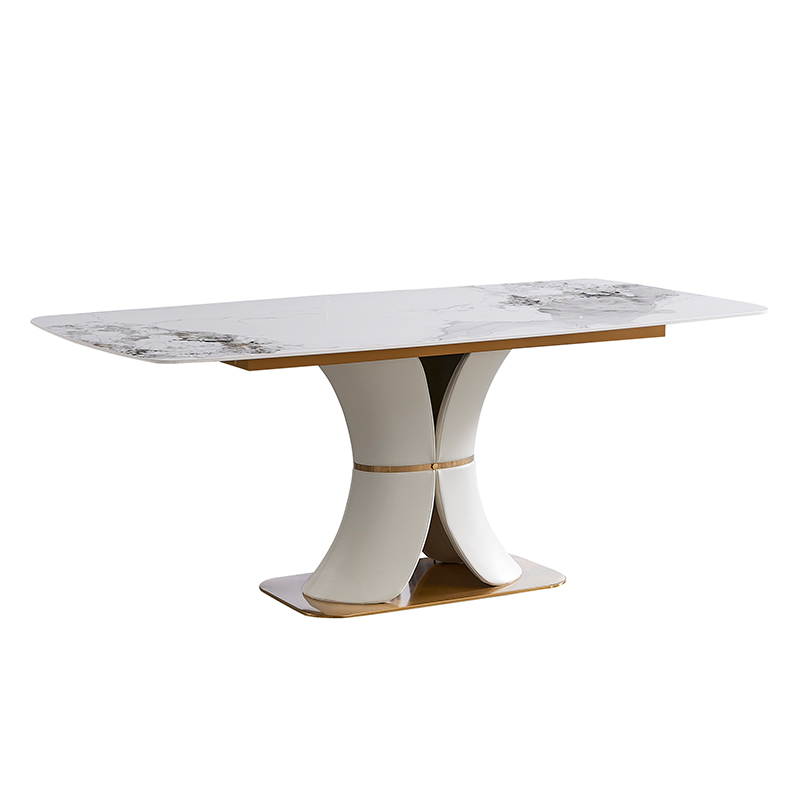 4 Chair Marble Dining Table