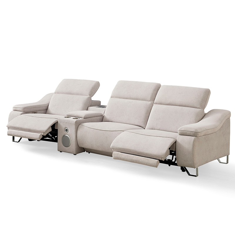 Sofa with a Cup Holder Console