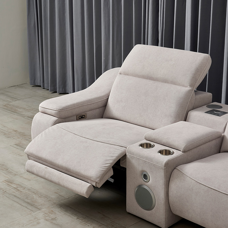 Sofa with a Cup Holder Console