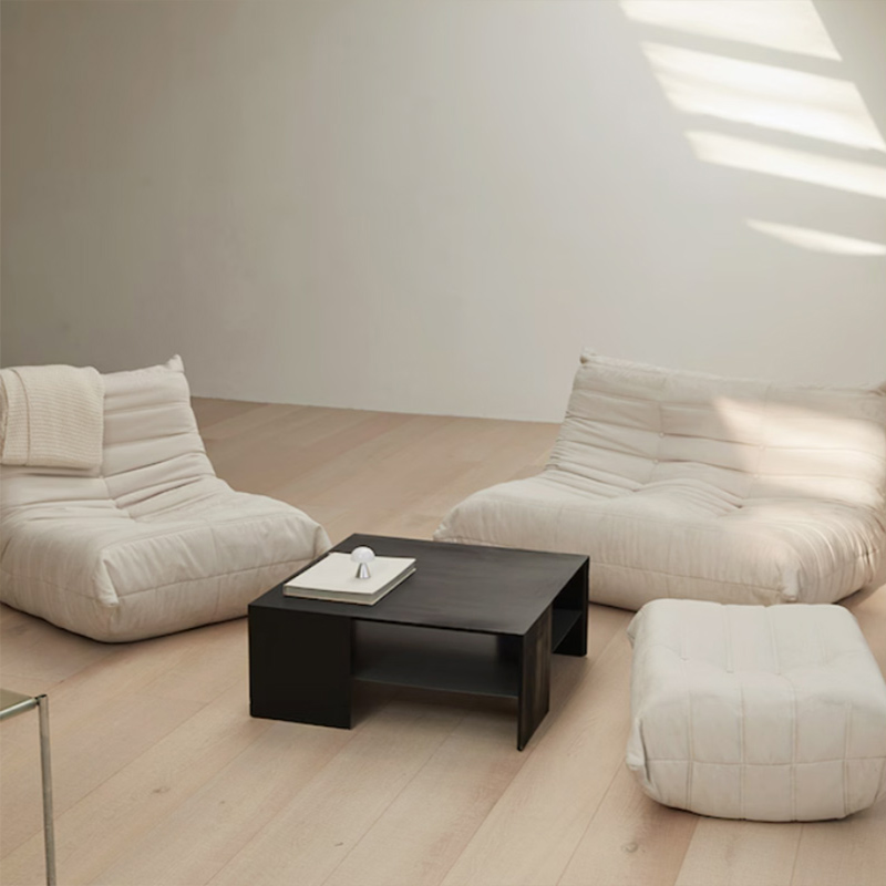 White Caterpillar Sofa Chair Set