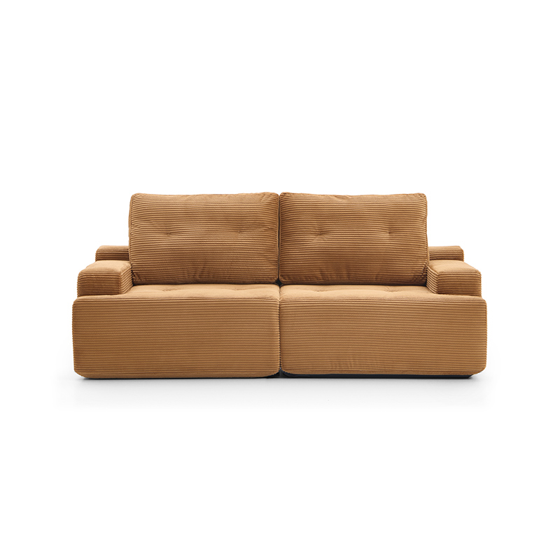 2 Seater Camel Modular Sofa